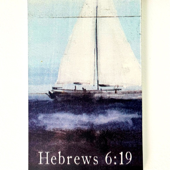 Hope As An Anchor Cross Wall Decor - Picture 4 of 5